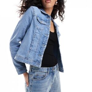 🖤Zara Light Blue Denim Jacket